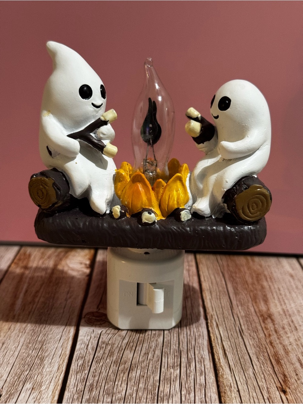 👻Ghost Campfire Flickering Nightlight- Fall Accent